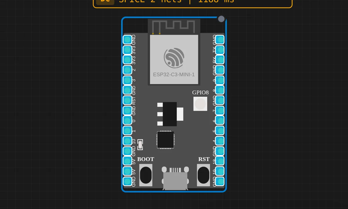 ESP32-C3: Serial Hello